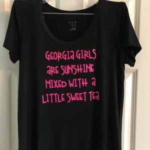 Georgia girls tee shirt